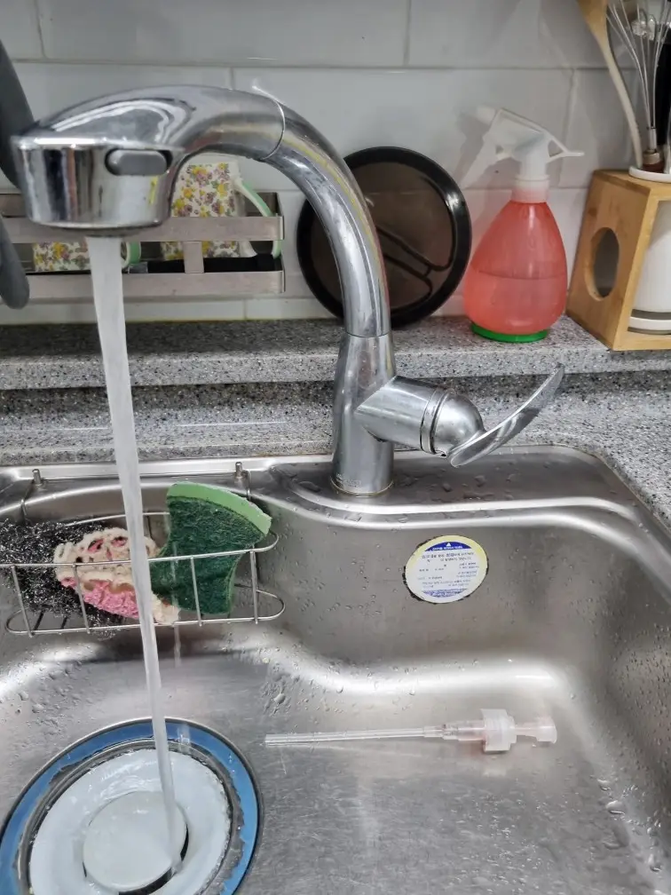 싱크대 샤프트 작업 8